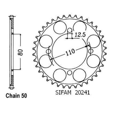 Rozeta pro Honda 20241CZ37